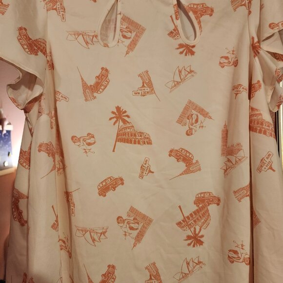 Modcloth Travel Blouse - Picture 3 of 3